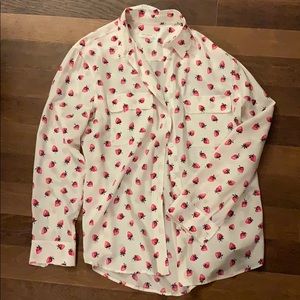 Equipment silk blouse